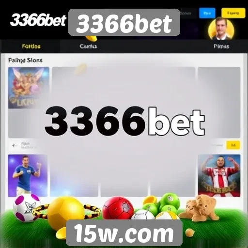 Variedade de jogos disponíveis na 3366bet